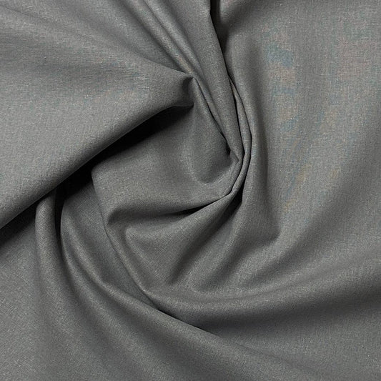 Gray Plum Linen Woven Fabric - 200 GSM - Nature's Fabrics