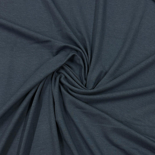 Indigo Bamboo/Spandex Jersey Fabric - 265 GSM - Knit in the USA - Nature's Fabrics
