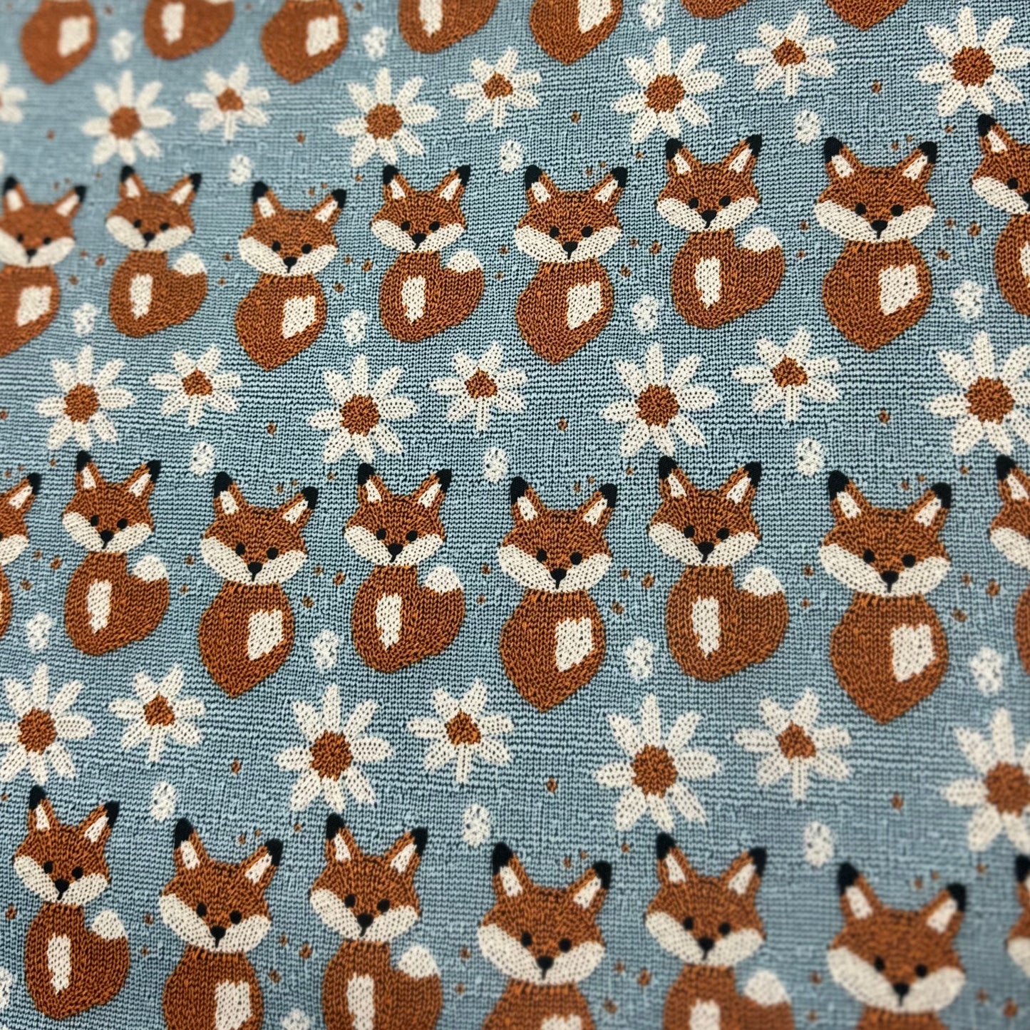 Knitted Foxes 1 mil PUL Fabric - Made in the USA - Nature's Fabrics