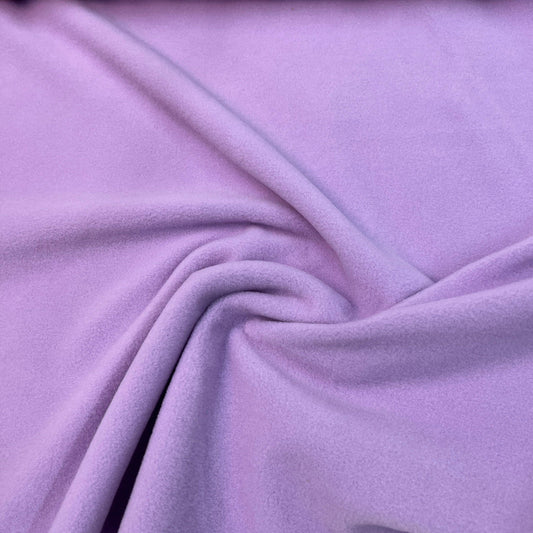 Lavender Polyester Fleece Fabric - Nature's Fabrics