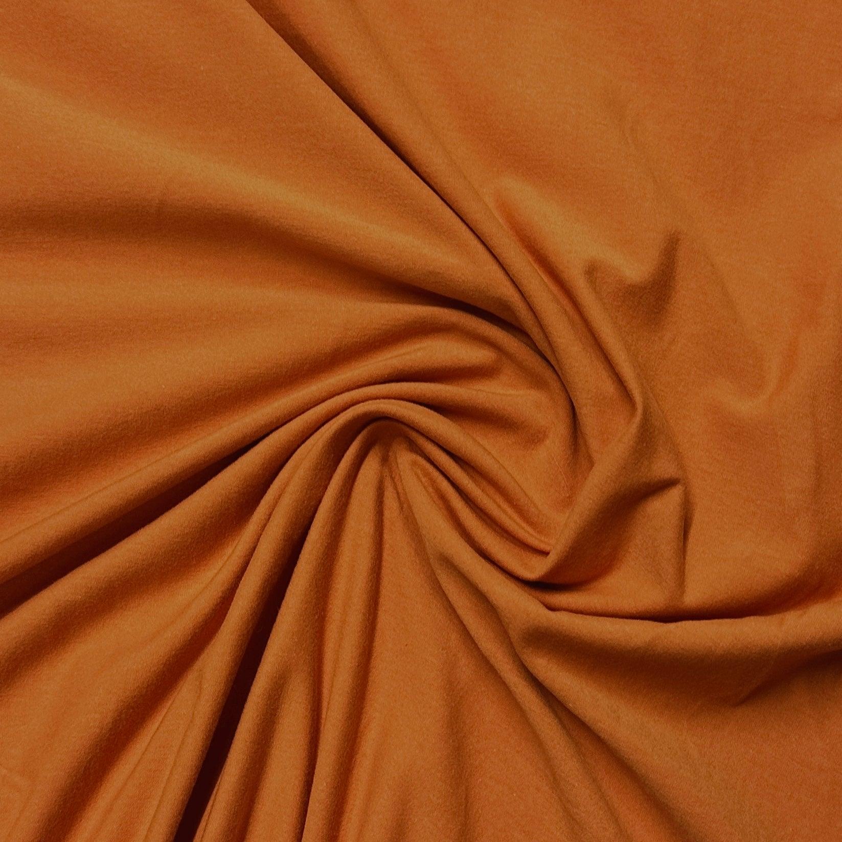 Light Rust Cotton/Spandex Jersey Fabric - 200 GSM - Nature's Fabrics