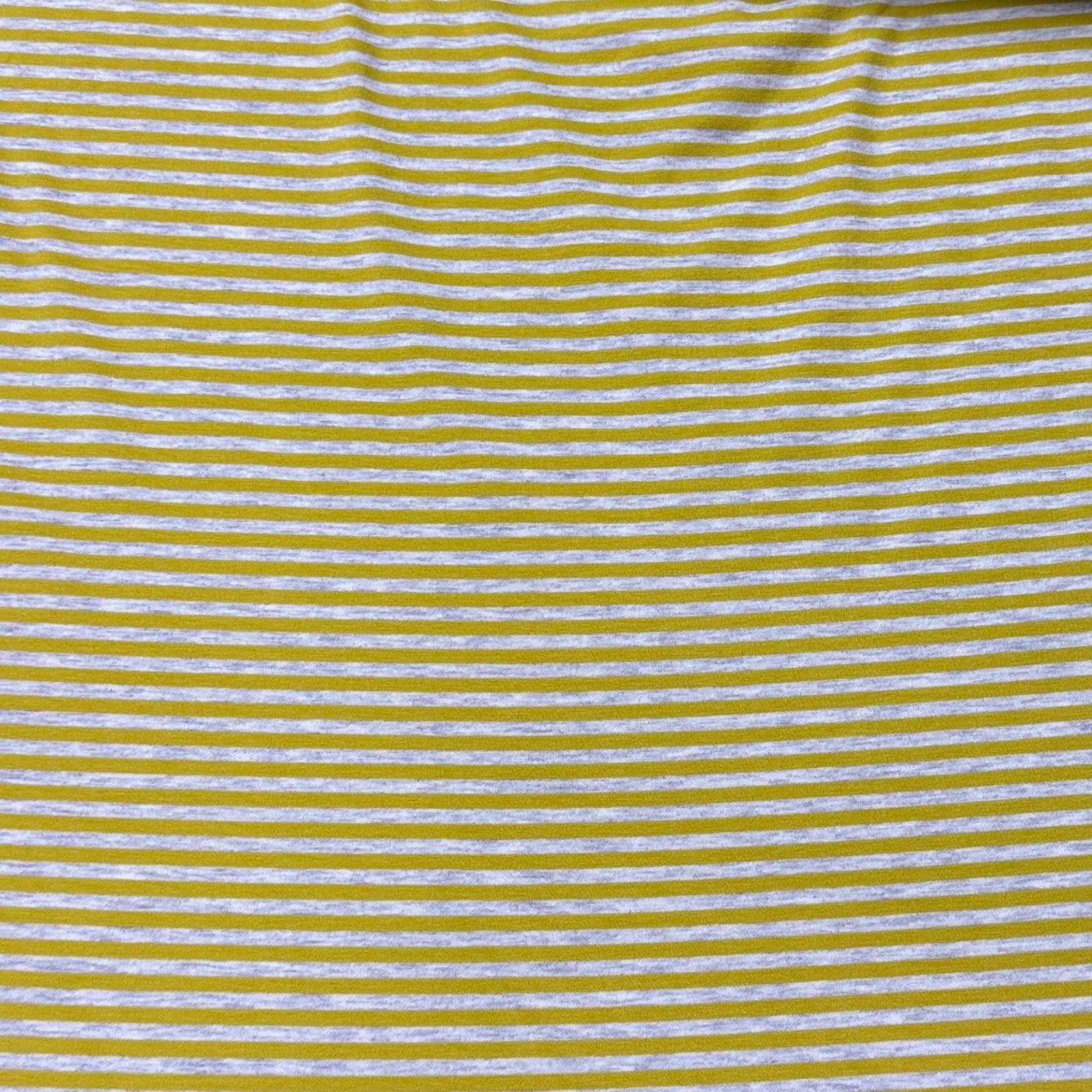 Mango Stripes on Bamboo/Spandex Jersey Fabric - Nature's Fabrics