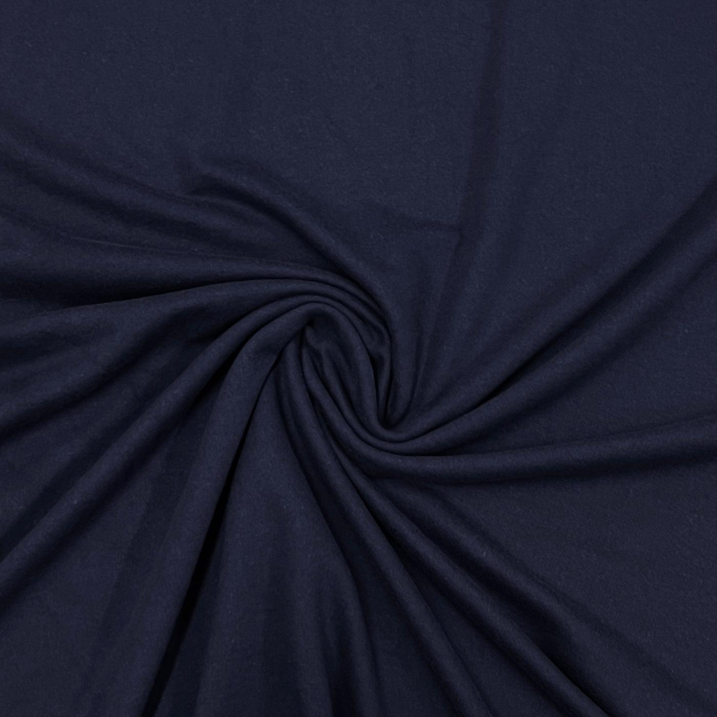 Marine Medium Weight Organic Cotton French Terry Fabric - Grown in the USA - Nature's Fabrics