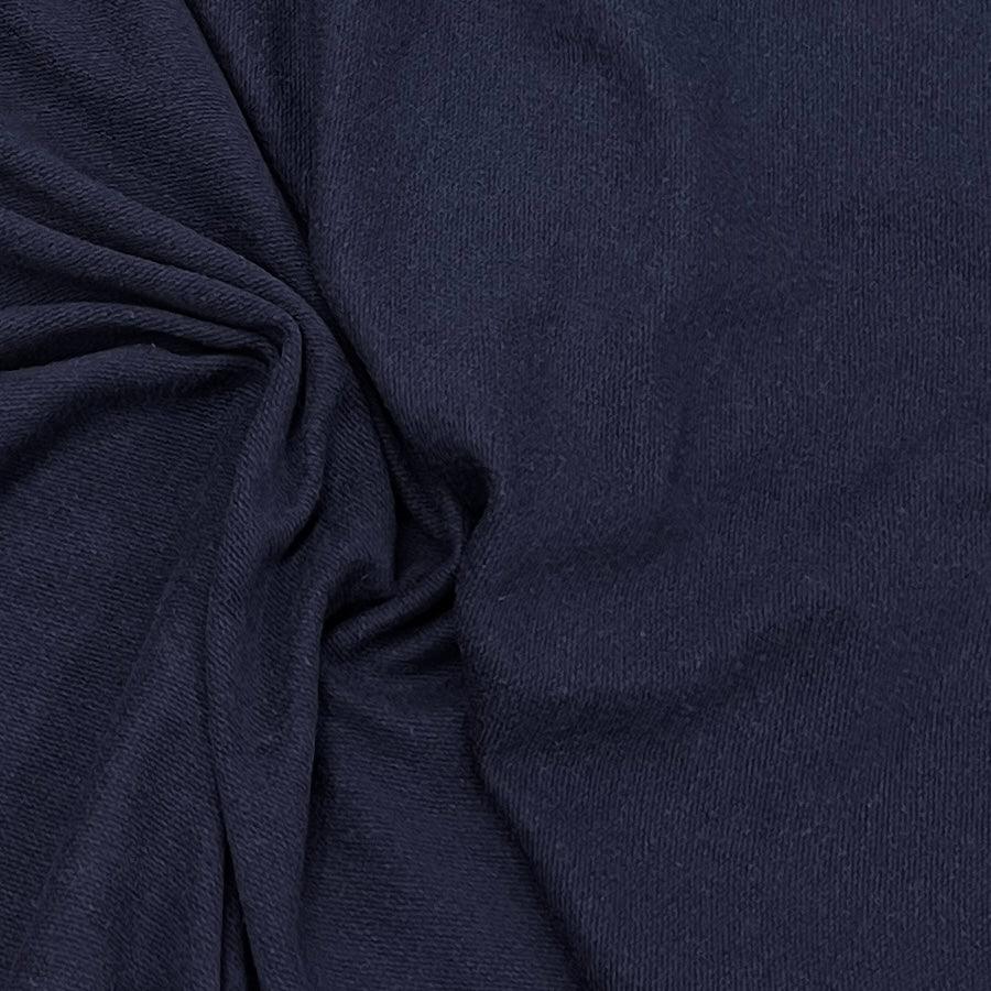 Marine Medium Weight Organic Cotton French Terry Fabric - Grown in the USA - Nature's Fabrics
