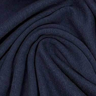 Marine Organic Cotton Medium Rib Knit Fabric - Grown in the USA - Nature's Fabrics