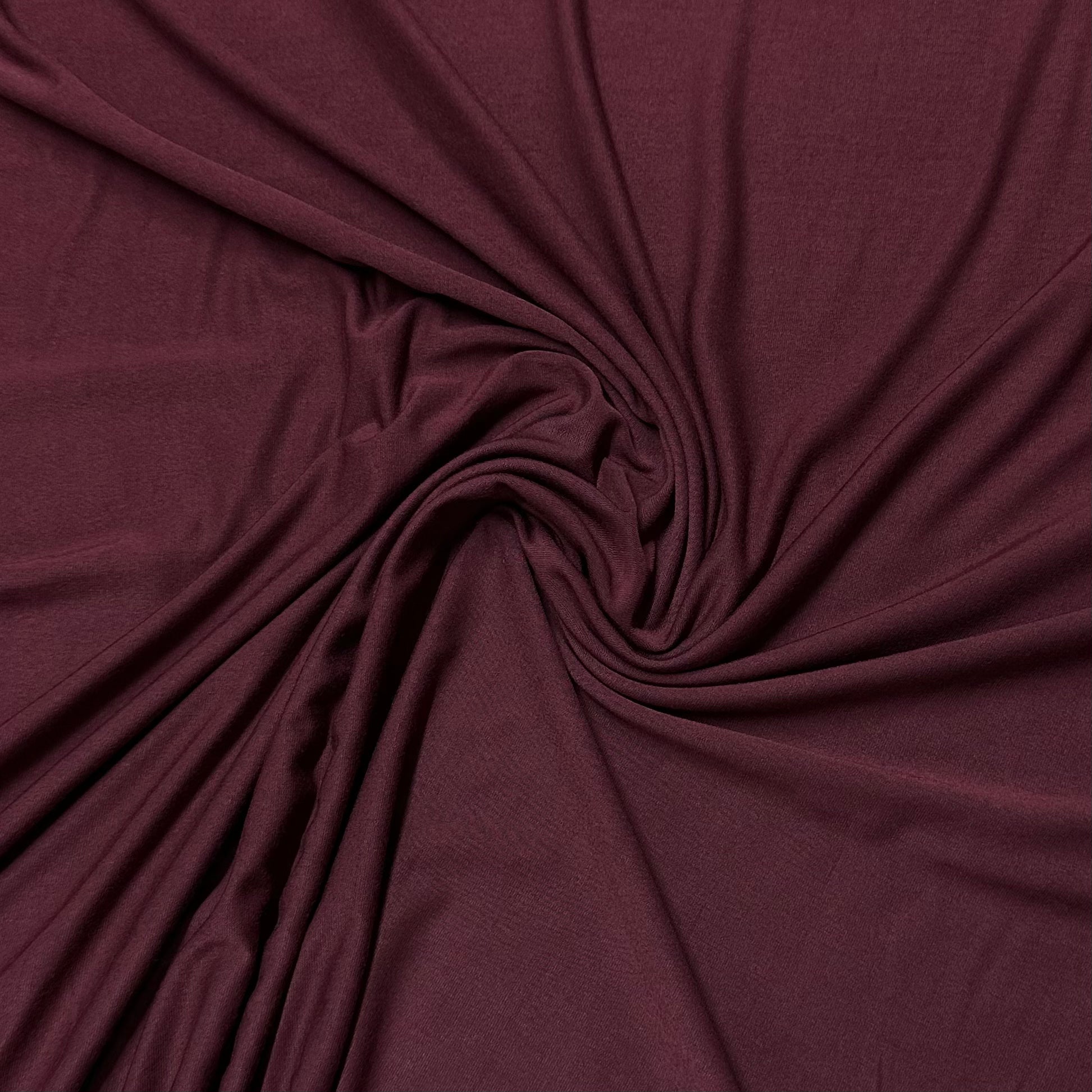 Maroon Dream Bamboo/Spandex Jersey Fabric - 200 GSM - Nature's Fabrics