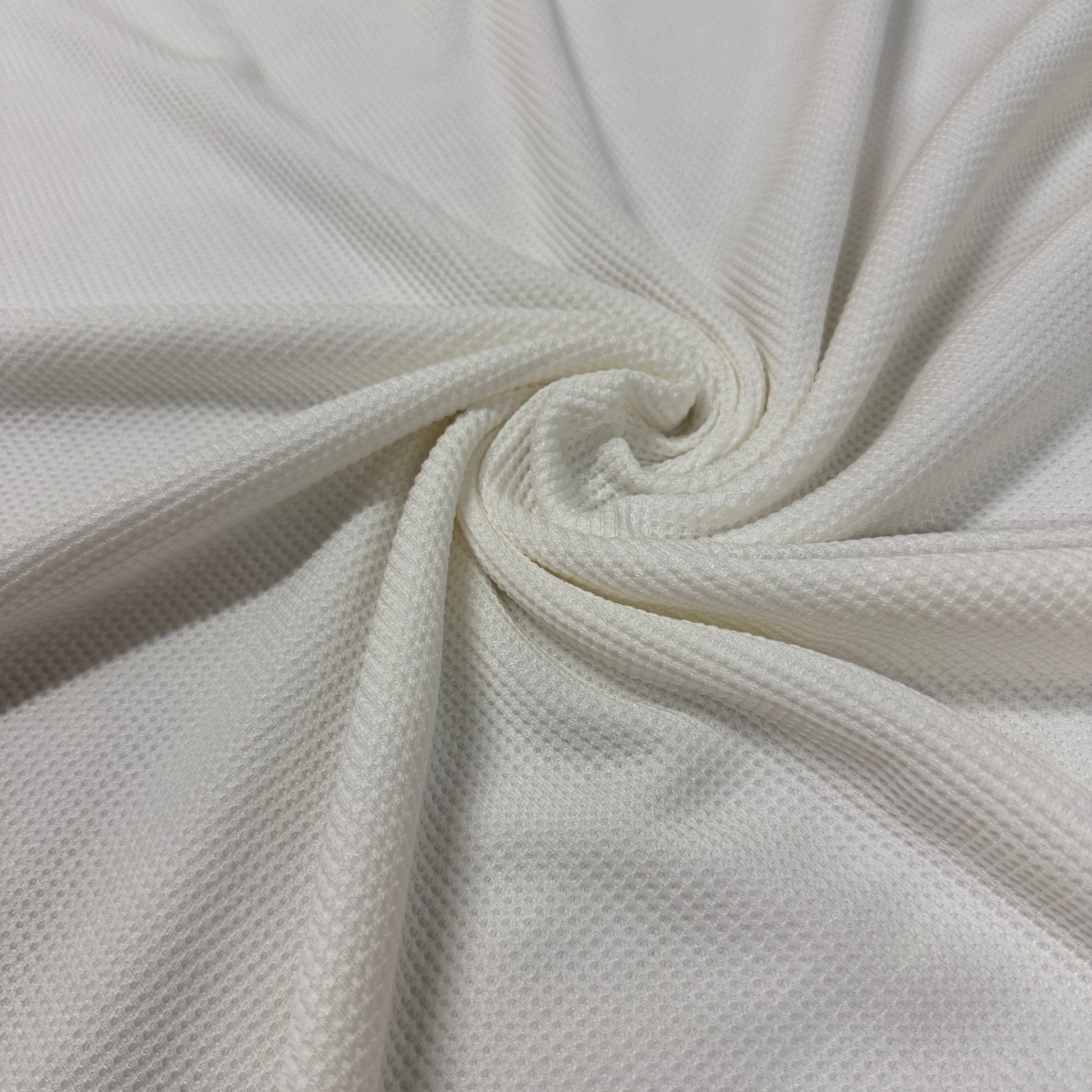 Natural Bamboo Waffle Thermal Fabric - Nature's Fabrics