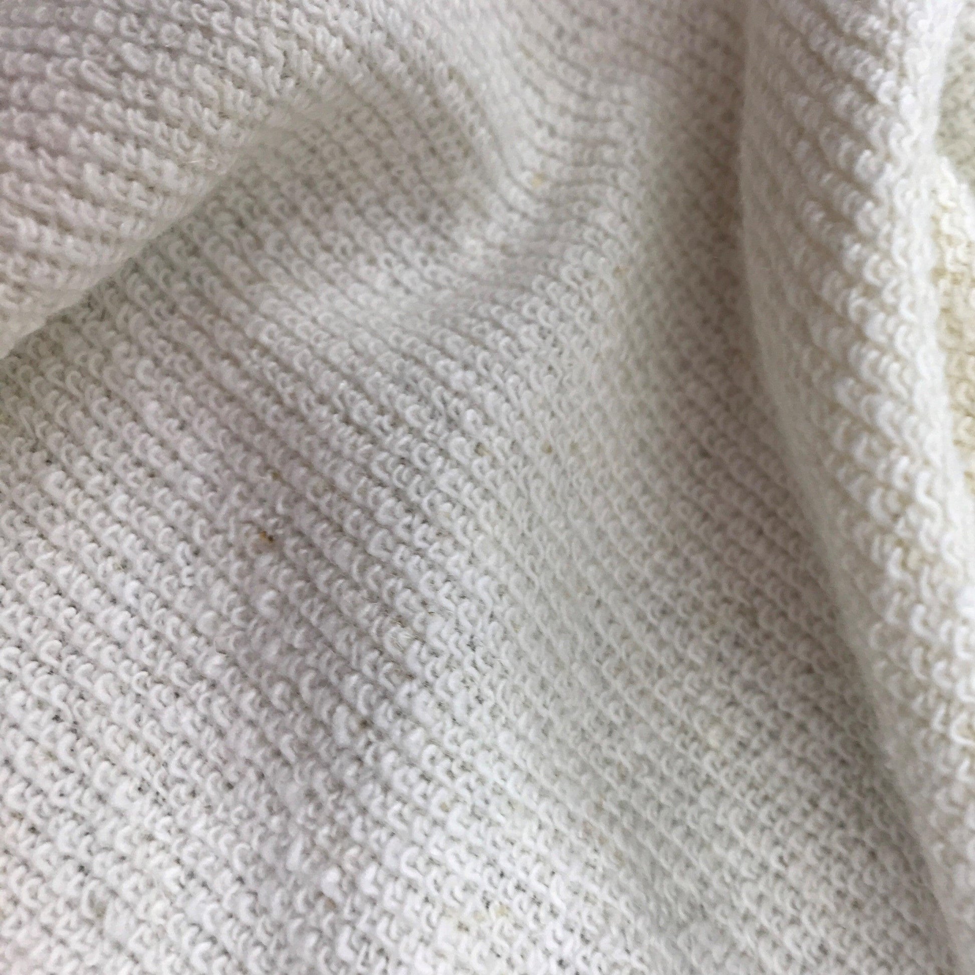 Natural Hemp Cotton French Terry Fabric - 345 GSM - Tubular - Nature's Fabrics