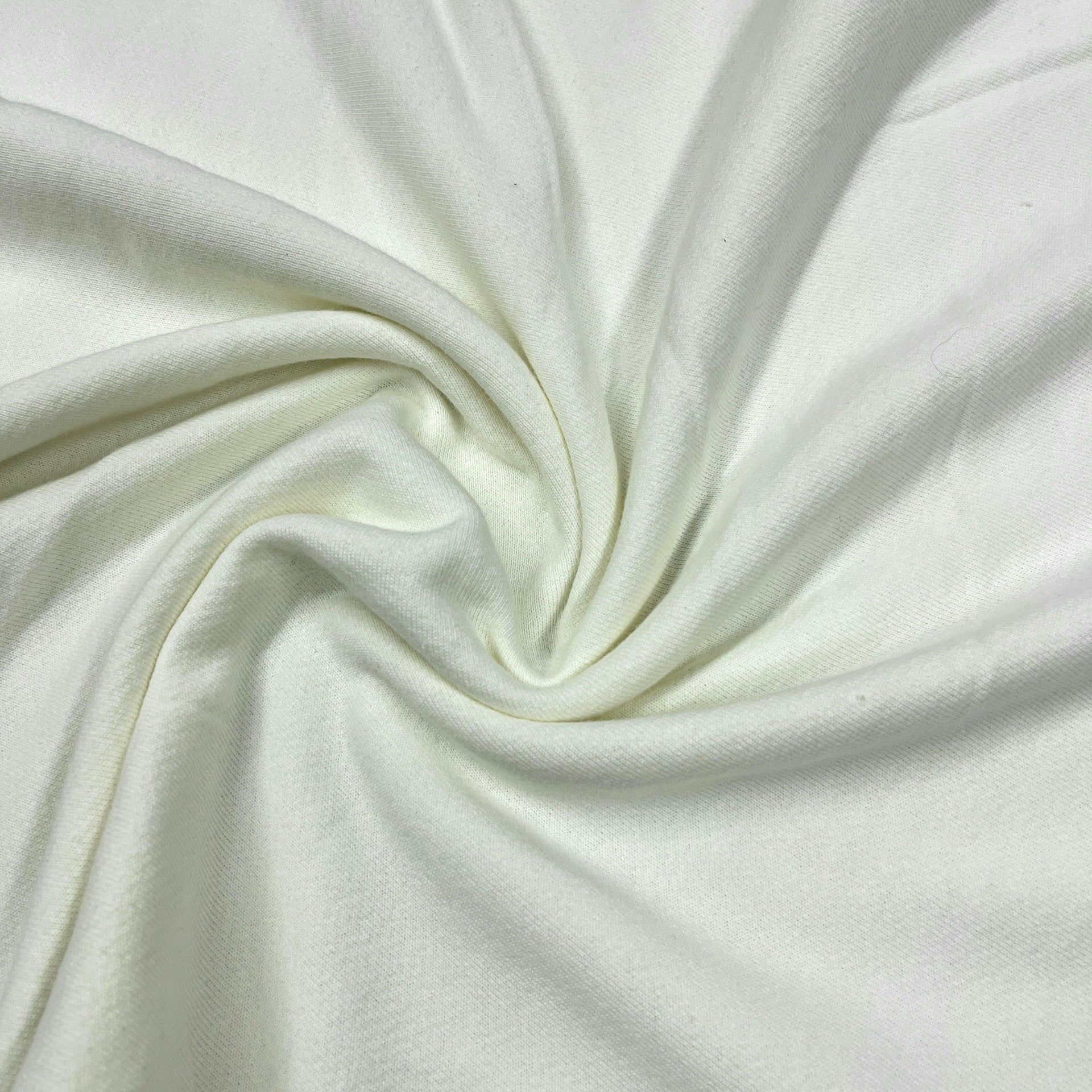 Natural Heavy Organic Cotton French Terry Fabric - Grown in the USA