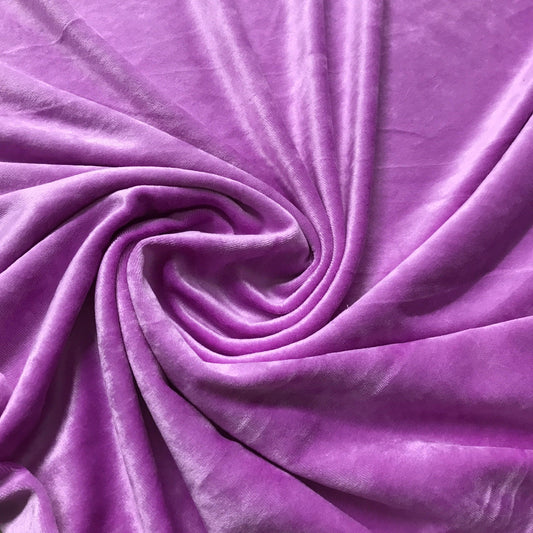 Orchid Bamboo Velour Fabric - 280 GSM, $11.91/yd, 15 Yards - Nature's Fabrics