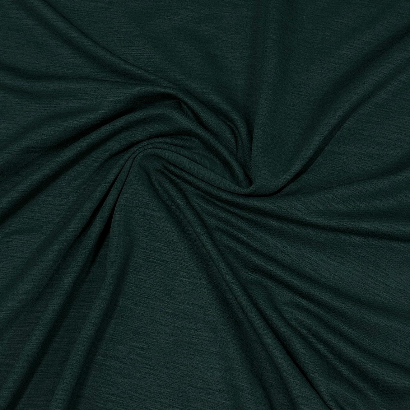 Pine Merino Wool/Spandex Jersey Fabric - Nature's Fabrics