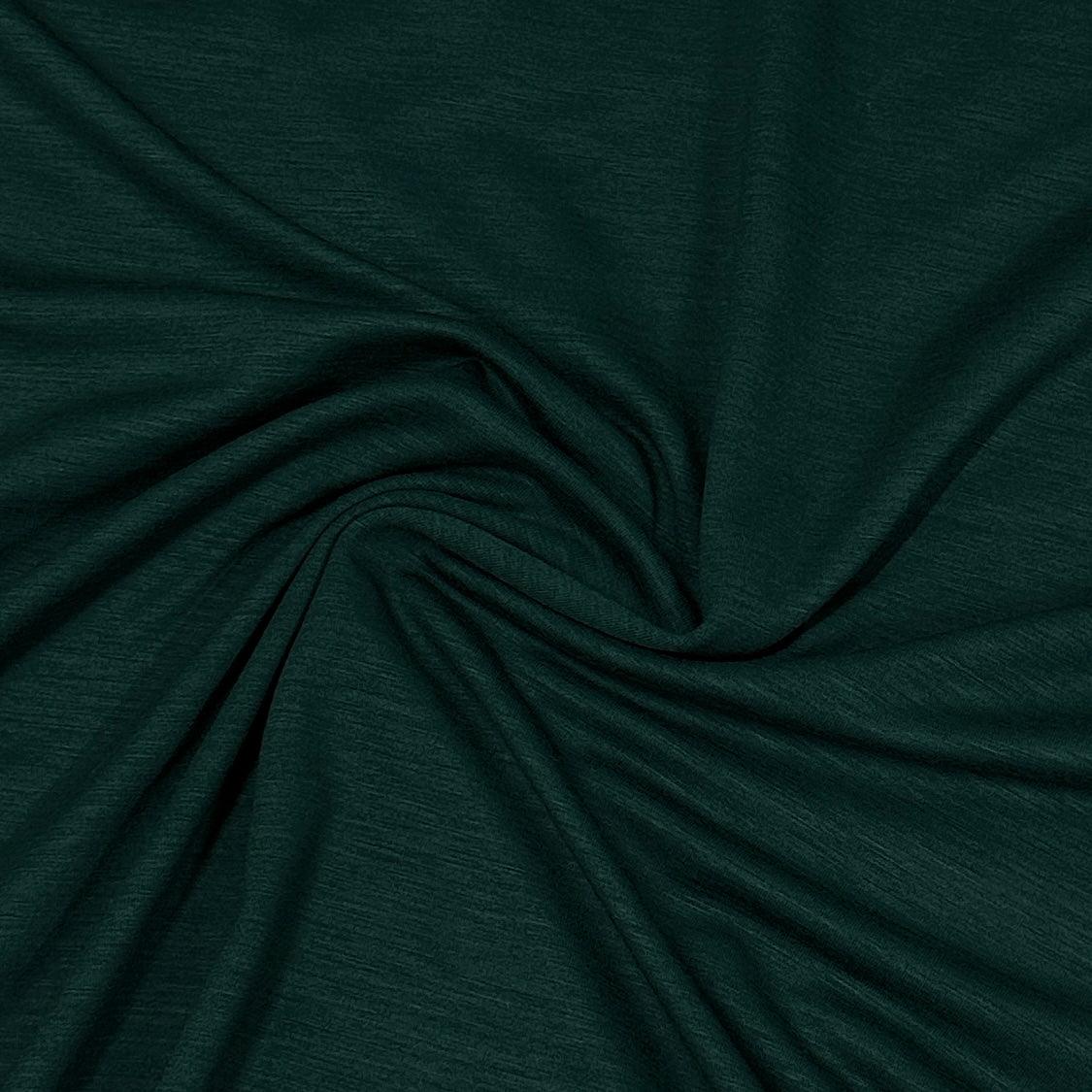 Pine Merino Wool/Spandex Jersey Fabric - Nature's Fabrics