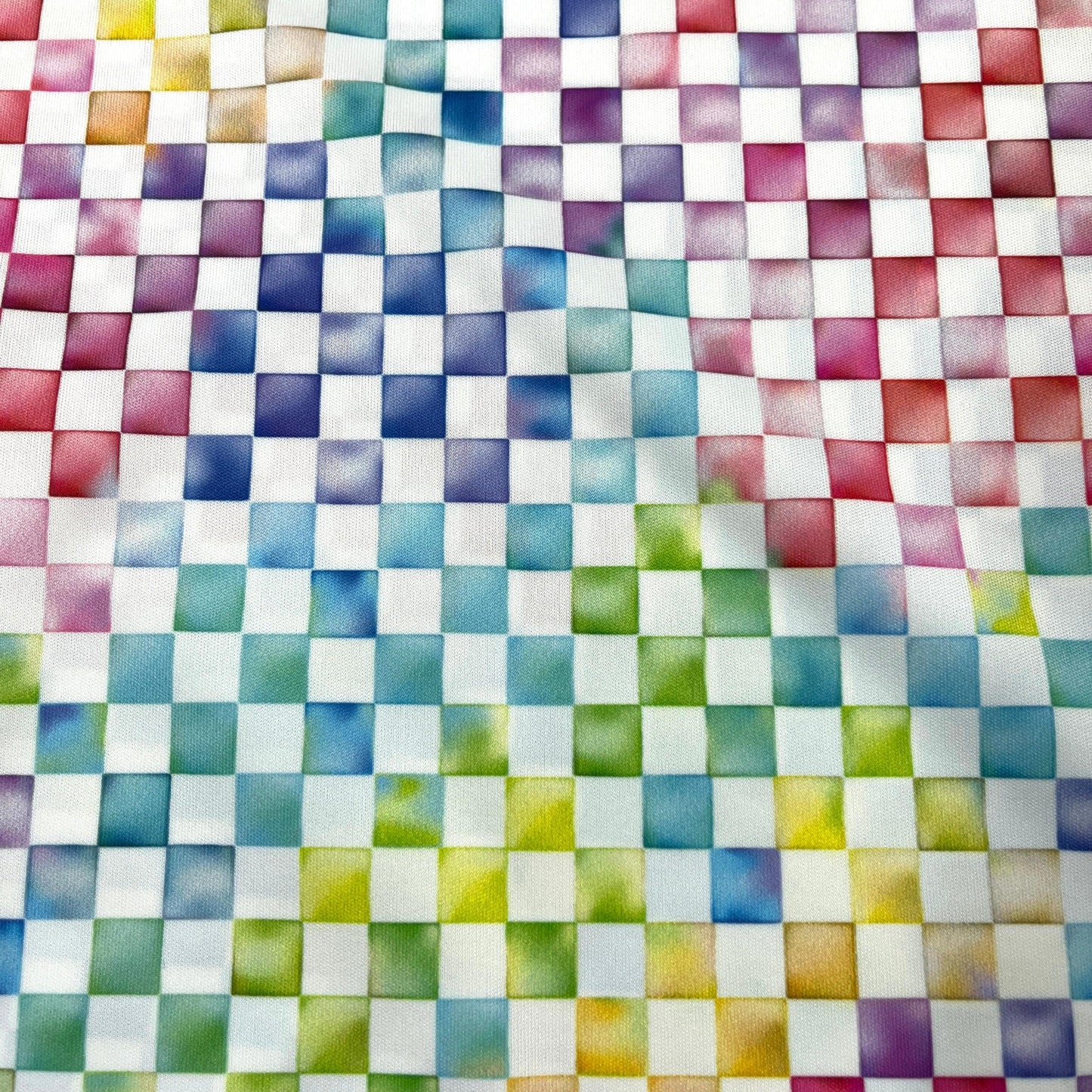 Rainbow Plaid 1 mil PUL Fabric - Made in the USA - Nature's Fabrics
