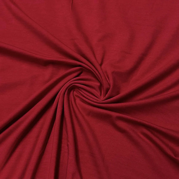 Red Cotton Stretch French Terry Fabric – Nature's Fabrics