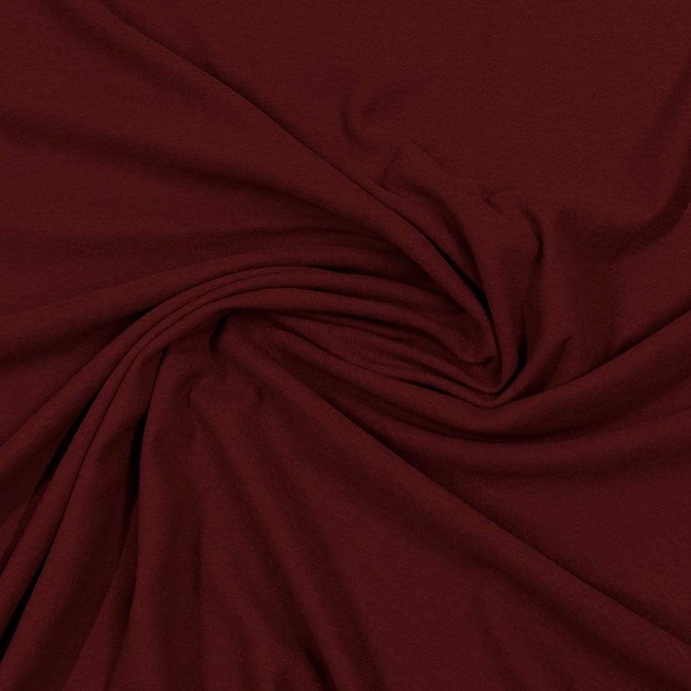 Red Rayon/Merino Wool Jersey Fabric - Nature's Fabrics