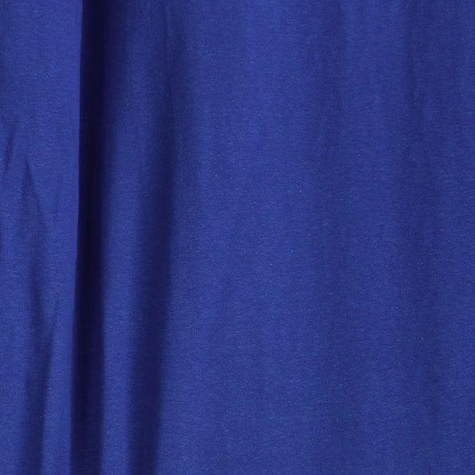 Royal Blue Hemp Stretch Jersey Fabric - Nature's Fabrics