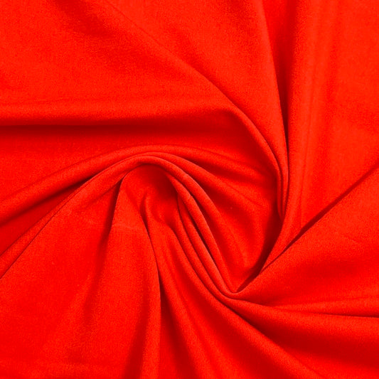 Smashed Pumpkin Bamboo/Spandex Jersey Fabric - 280 GSM - Nature's Fabrics