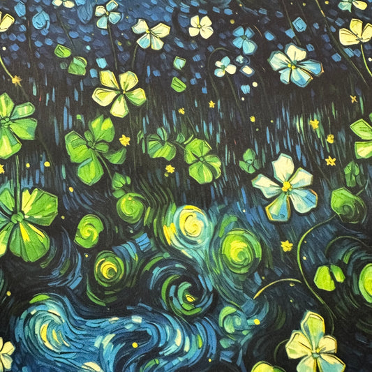 Starry Clover 1 mil PUL Fabric - Made in the USA - Nature's Fabrics
