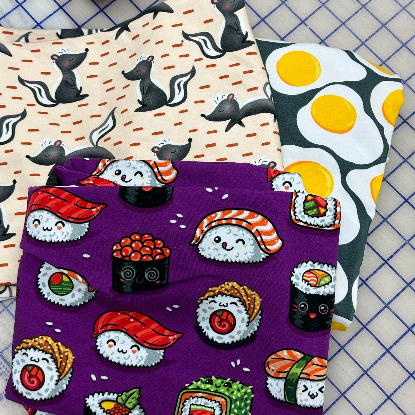 Sushi Cotton/Spandex Jersey Fabric Bundle #1317 - Nature's Fabrics