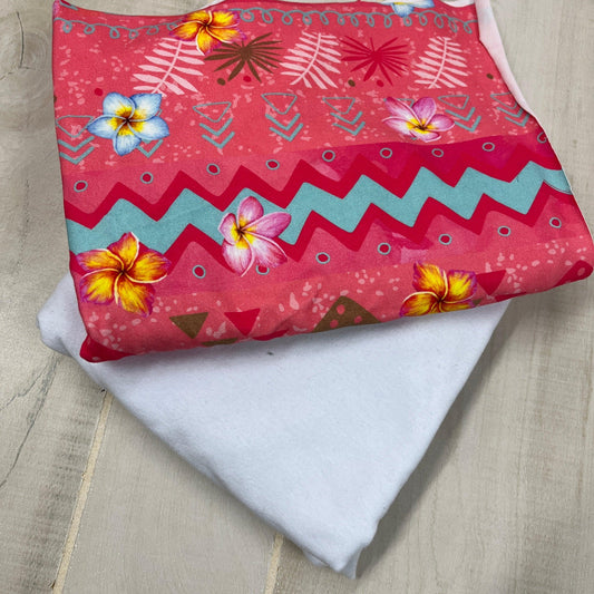 Tropical Cotton/Spandex Jersey Fabric Bundle #478 - Nature's Fabrics
