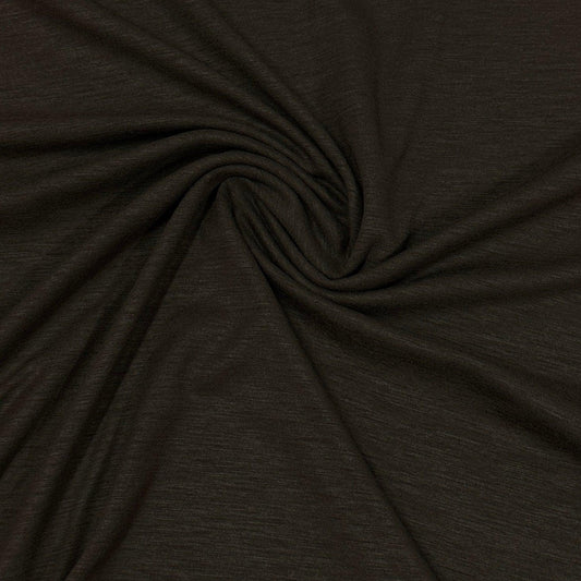 Umber Merino Wool/Spandex Jersey Fabric - Nature's Fabrics