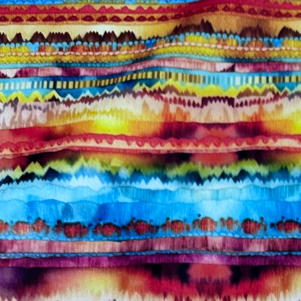Watercolor Blanket 1 mil PUL Fabric - Made in the USA - Nature's Fabrics