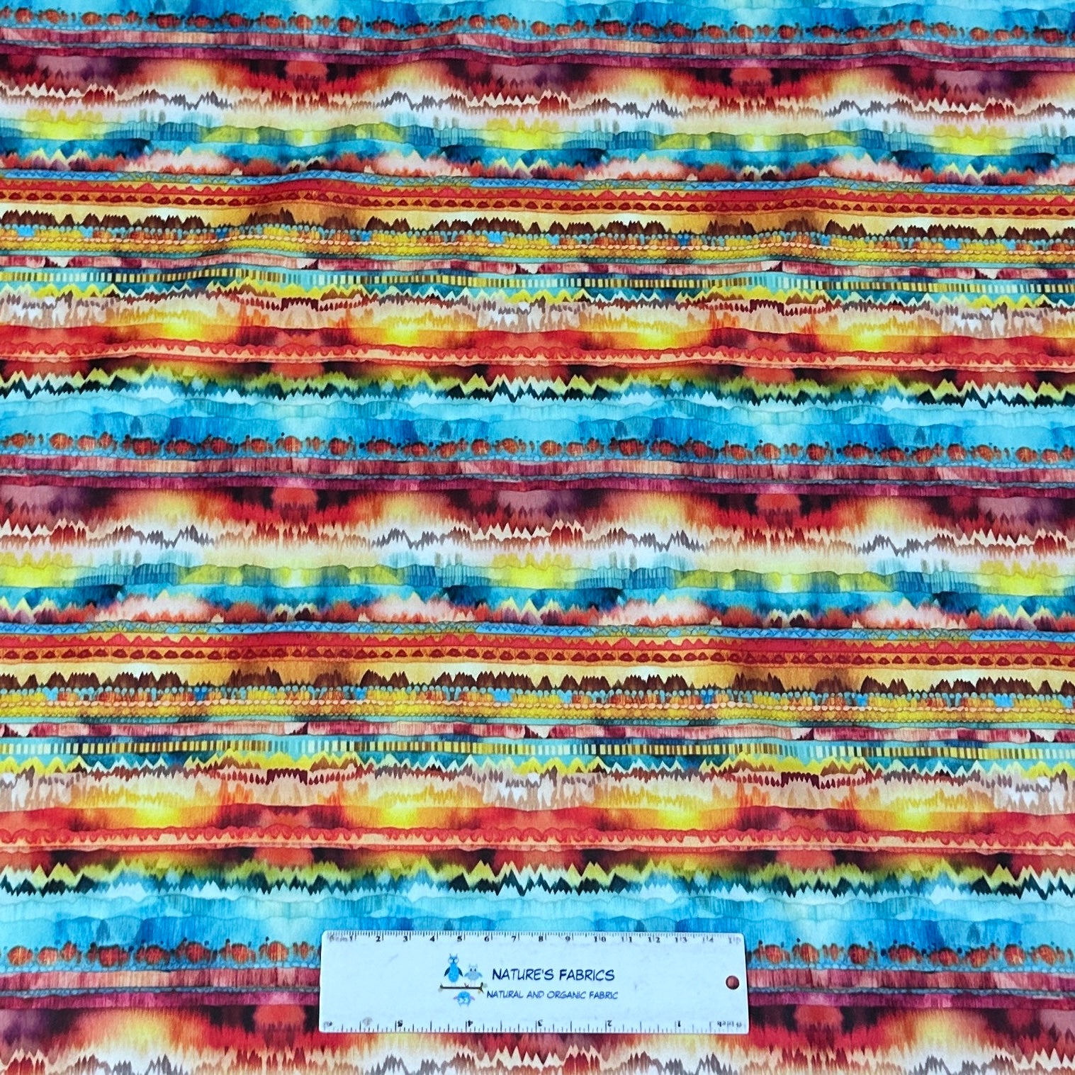 Watercolor Blanket 1 mil PUL Fabric - Made in the USA - Nature's Fabrics