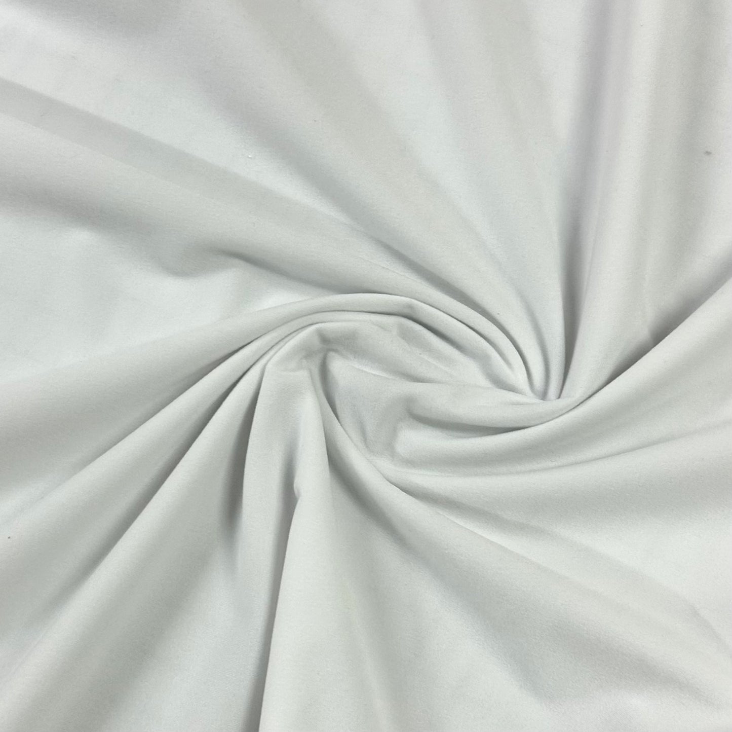 White Suedecloth Fabric - Nature's Fabrics