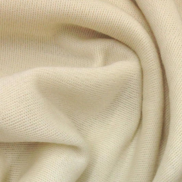 Natural 100% Merino Wool Interlock Fabric Feltable