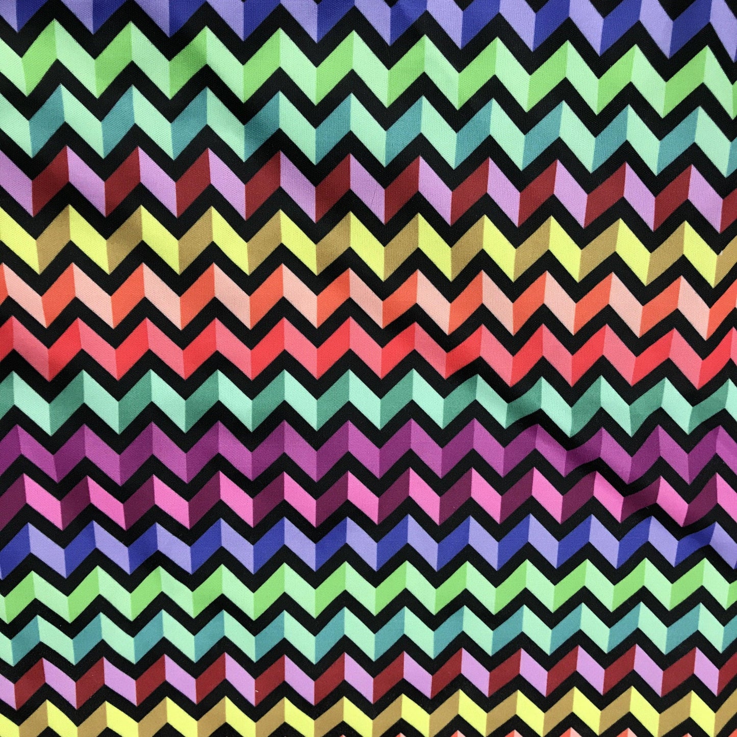 3D Chevron 1 mil PUL Fabric - Made in the USA - Nature's Fabrics