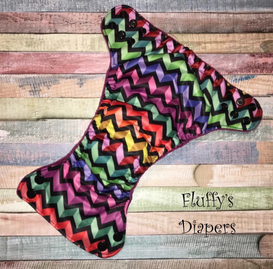 3D Chevron 1 mil PUL Fabric - Made in the USA - Nature's Fabrics
