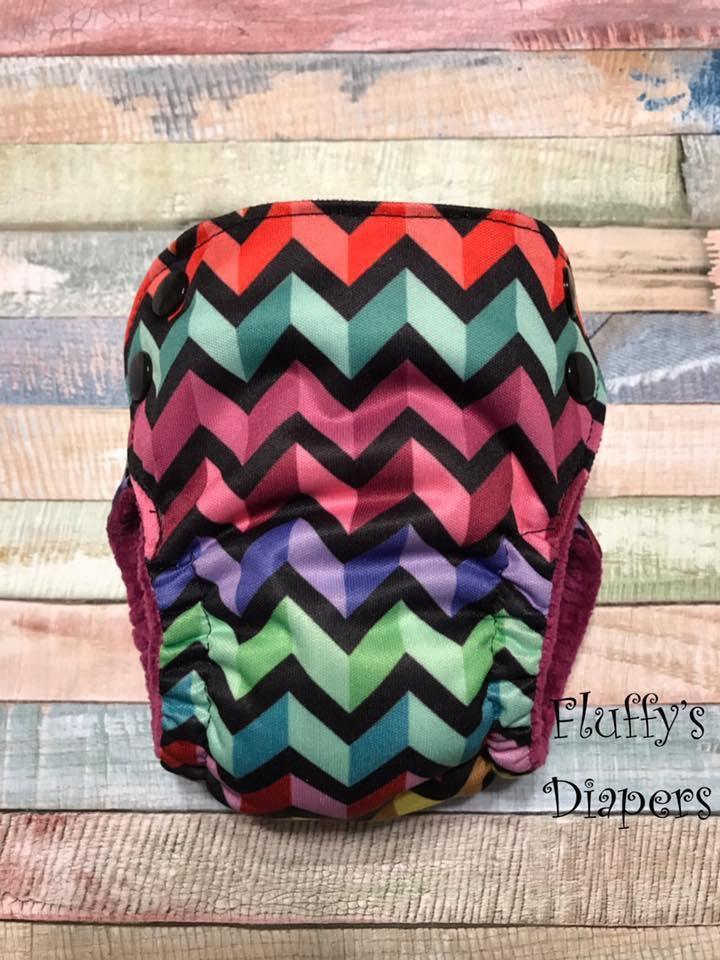3D Chevron 1 mil PUL Fabric - Made in the USA - Nature's Fabrics
