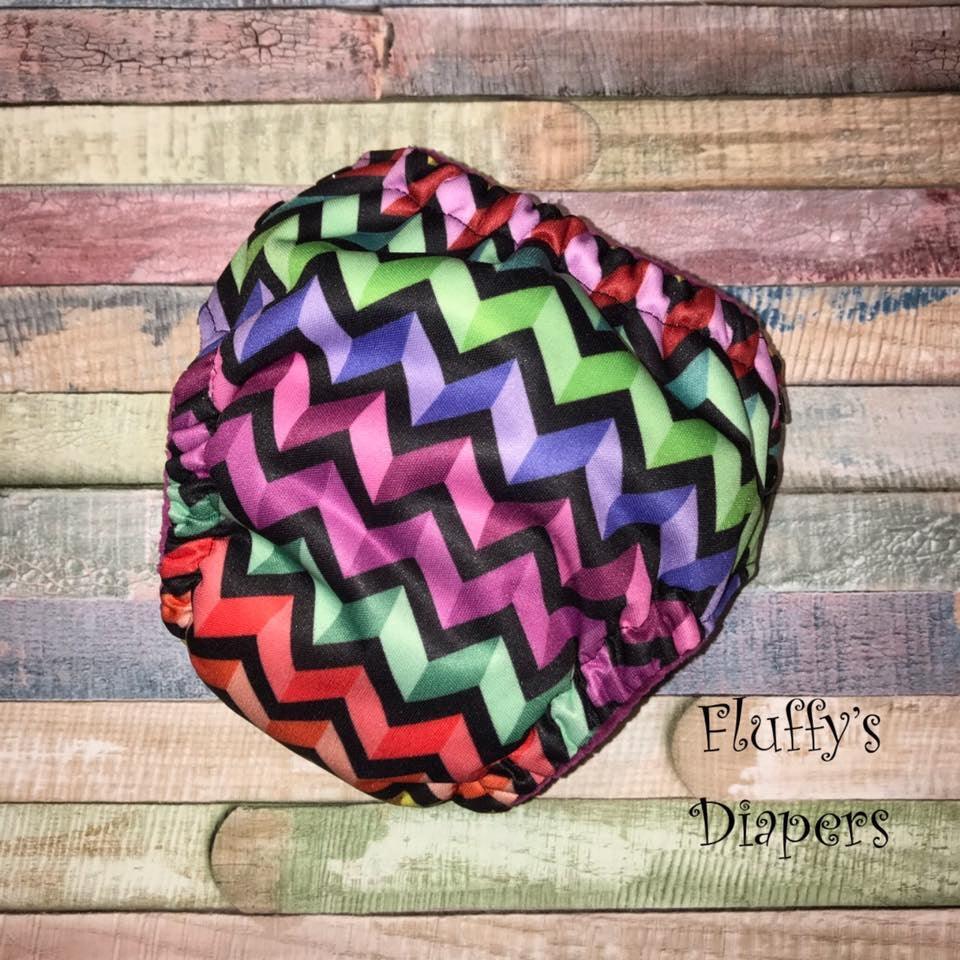 3D Chevron 1 mil PUL Fabric - Made in the USA - Nature's Fabrics