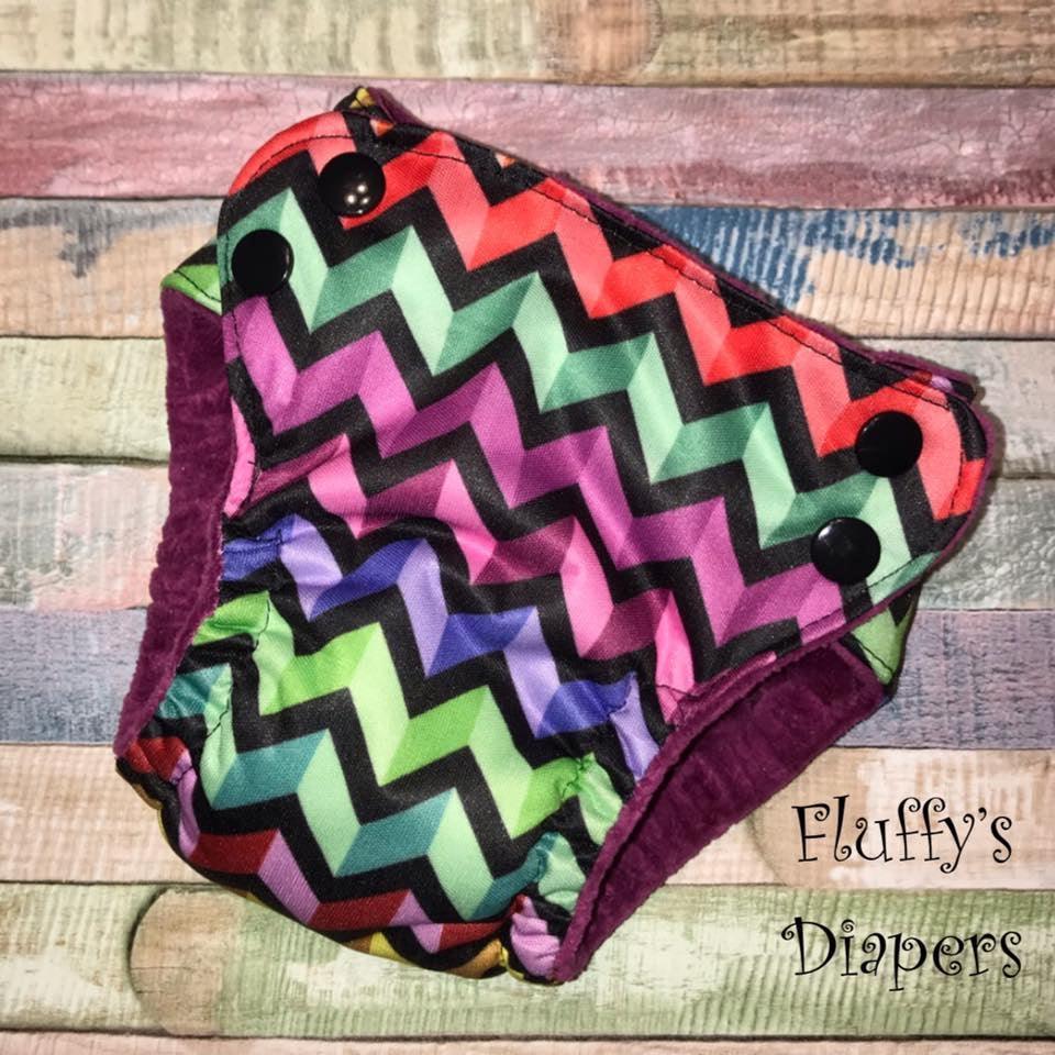 3D Chevron 1 mil PUL Fabric - Made in the USA - Nature's Fabrics