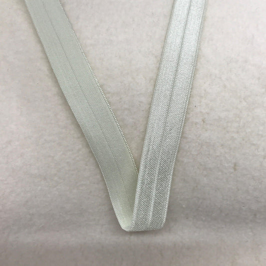 5/8" Shiny Fold Over Elastic-Cucumber - Nature's Fabrics