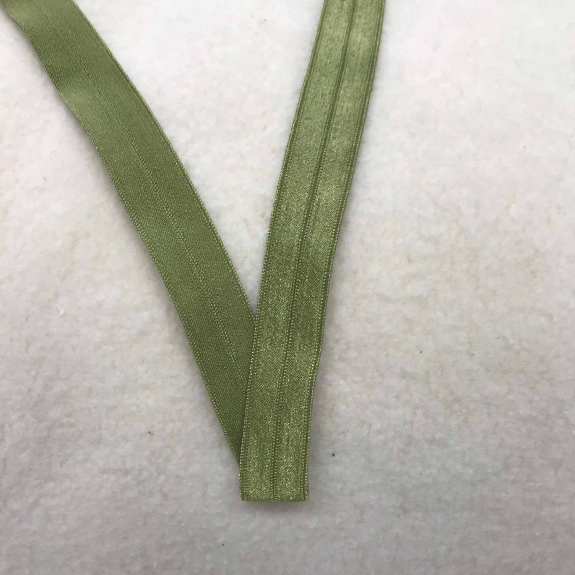 5/8" Shiny Fold Over Elastic-Fern - Nature's Fabrics