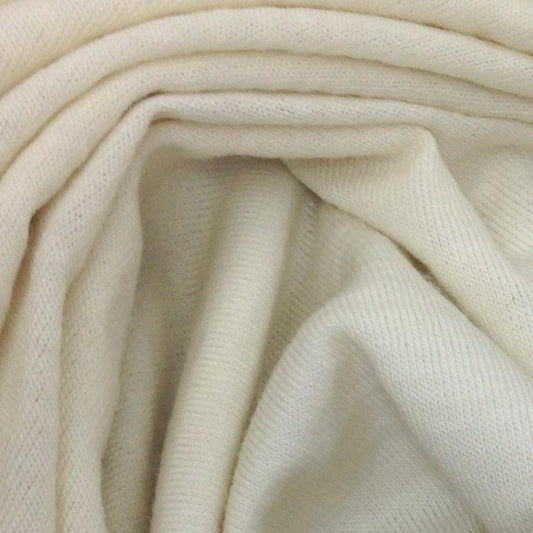 97% Organic Merino Wool and 3% Spandex Jersey Fabric - Feltable - Nature's Fabrics
