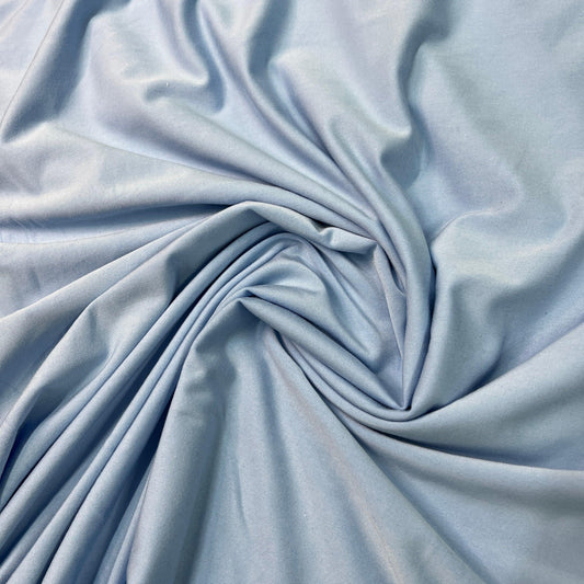Airy Blue Modal/Spandex Jersey Fabric - 165 GSM - Nature's Fabrics