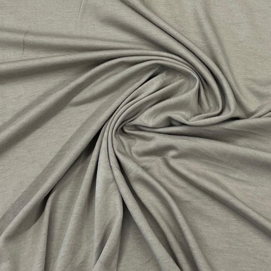 Ashen Tan Bamboo/Spandex Jersey Fabric - 200 GSM - Nature's Fabrics