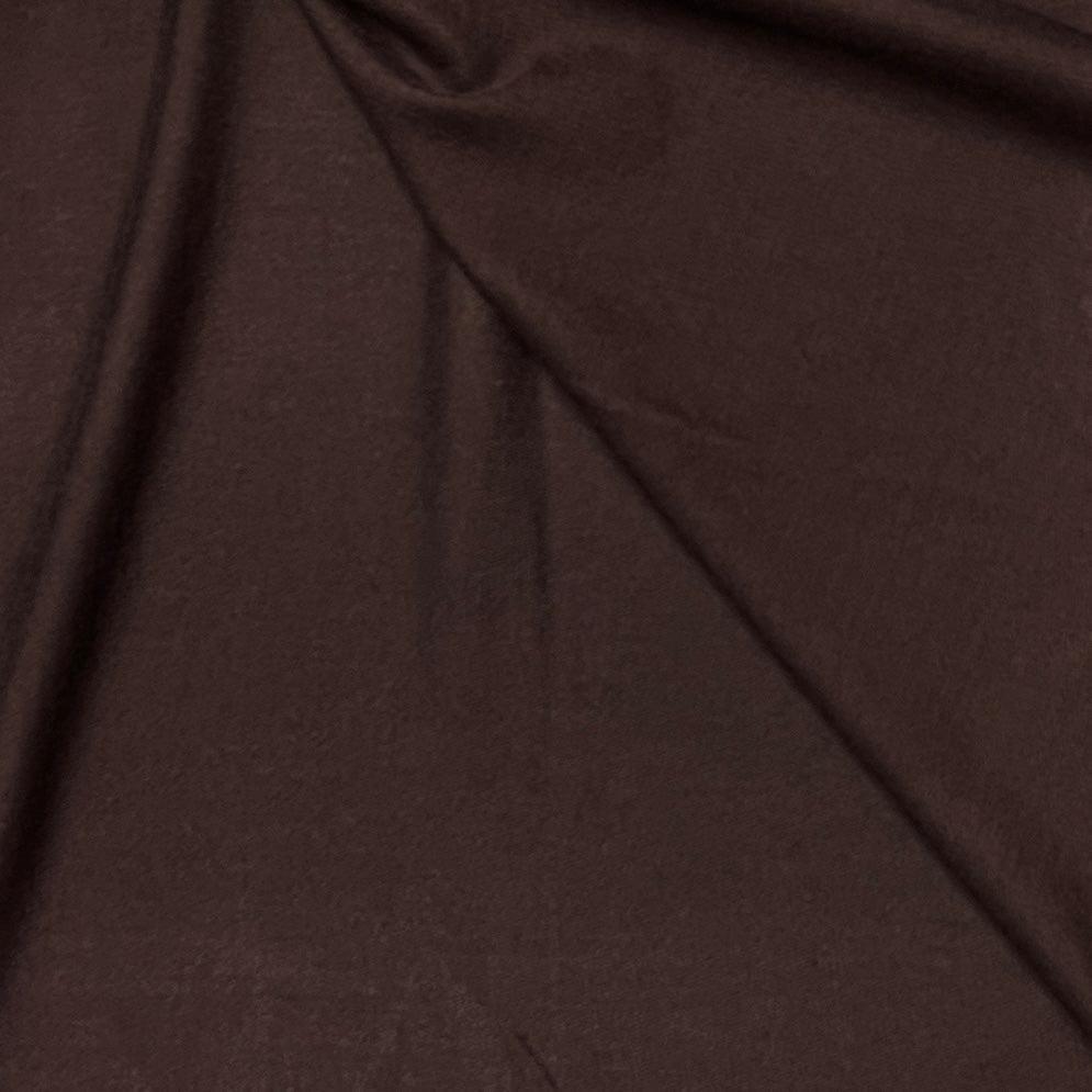 Auburn Brown Bamboo Stretch French Terry Fabric - 265 GSM - Nature's Fabrics