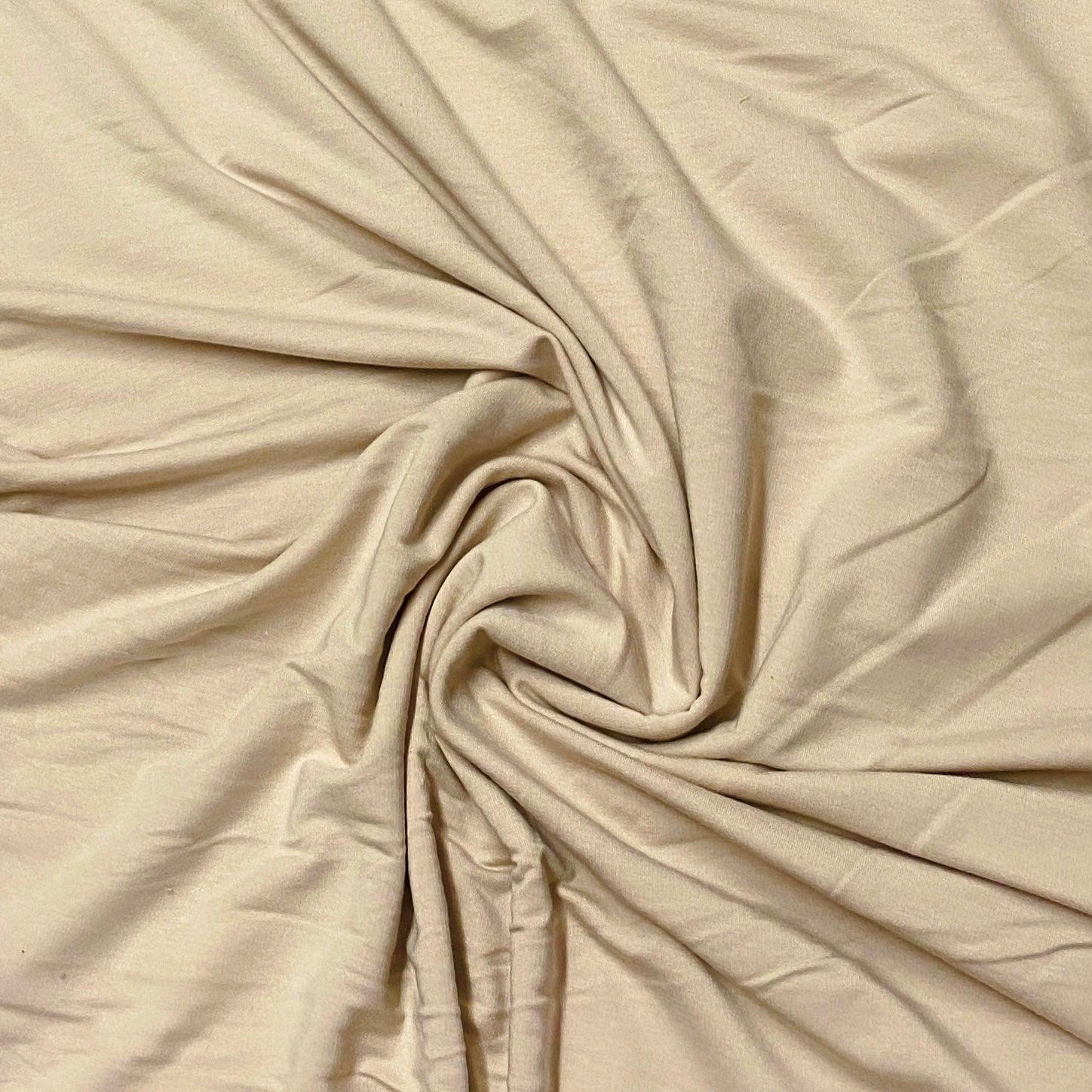 Biscotti Bamboo/Spandex Jersey Fabric - Nature's Fabrics