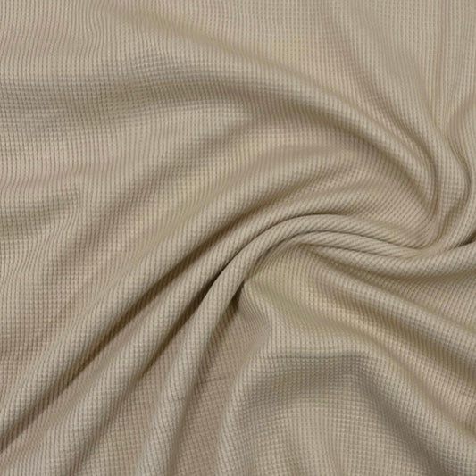 Biscotti Organic Cotton Waffle Thermal Fabric - Nature's Fabrics
