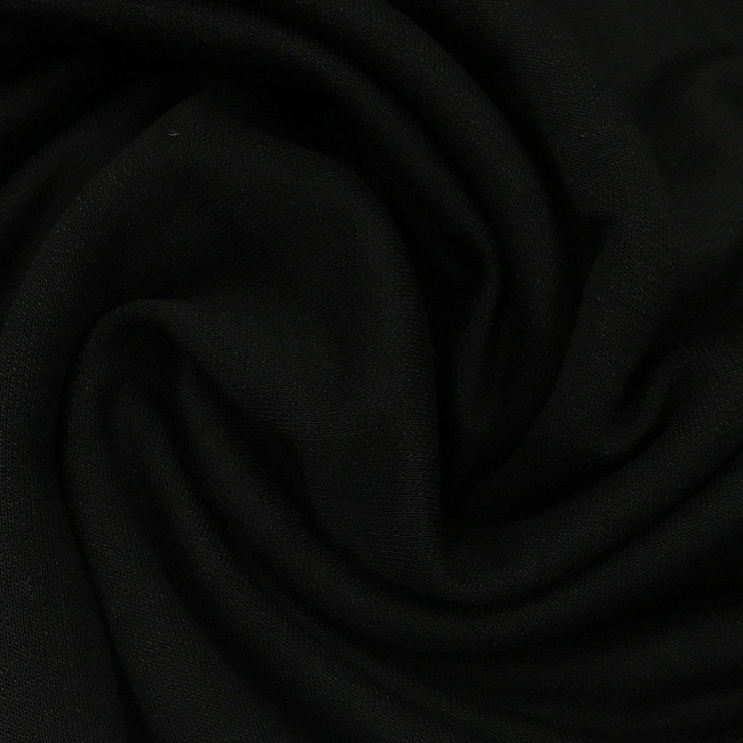 Black Bamboo Fleece Fabric - 500 GSM, $12.67/yd - Rolls - Nature's Fabrics