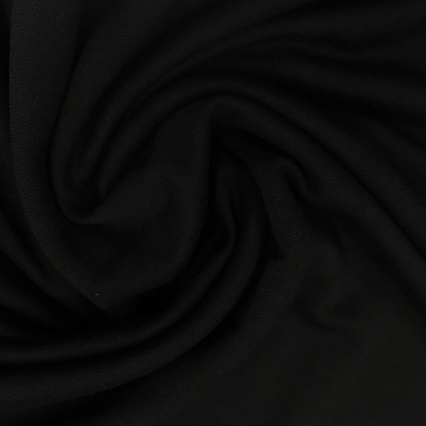 Black Bamboo Stretch Fleece Fabric - 320 GSM, $14.20/yd, 15 Yards - Nature's Fabrics