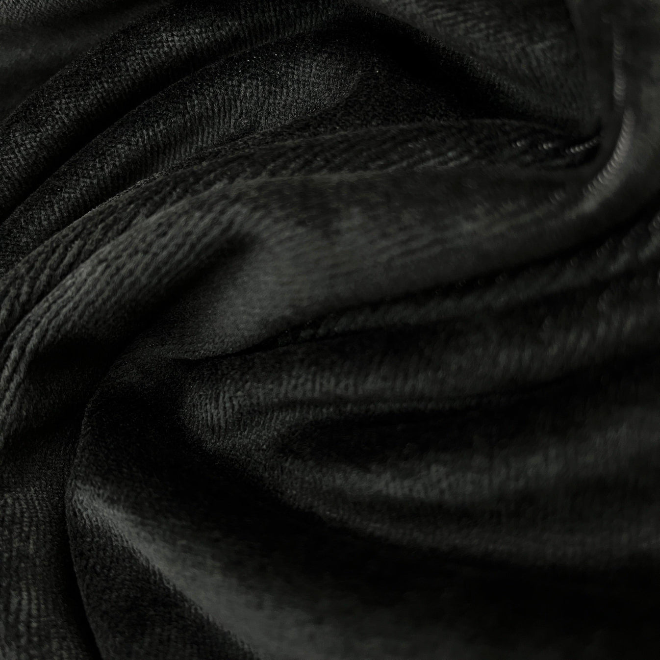 Black Bamboo Velour Fabric – Nature's Fabrics