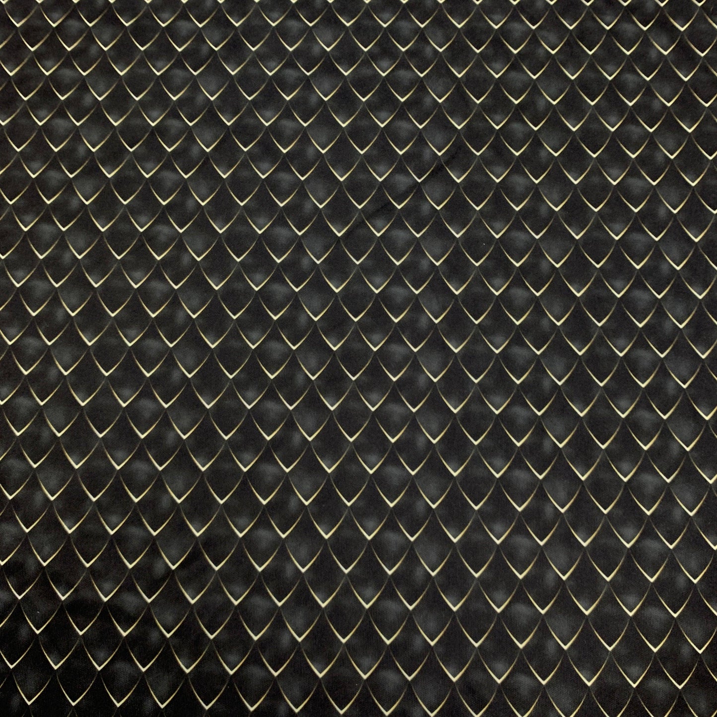 Black Dragon Scales 1 mil PUL Fabric - Made in the USA - Nature's Fabrics