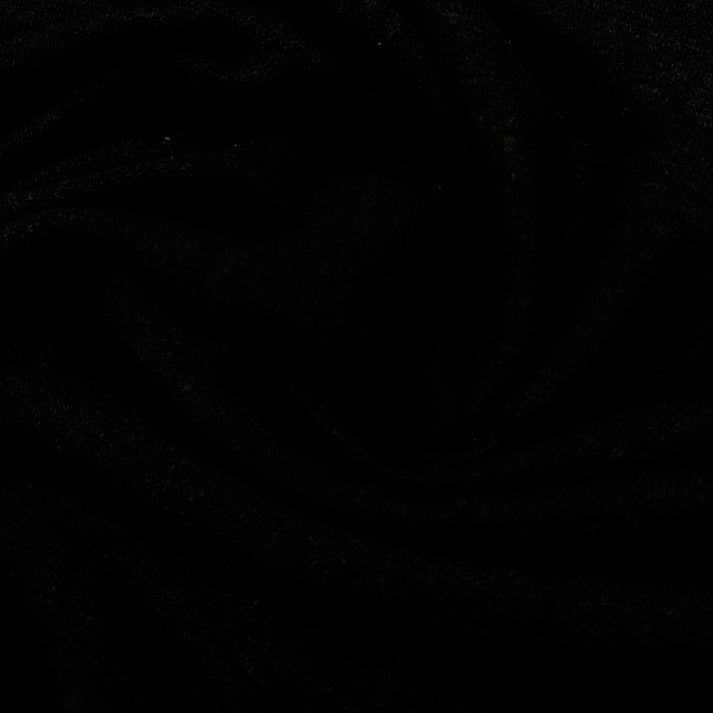 Black Linen Blend Jersey Fabric – Nature's Fabrics