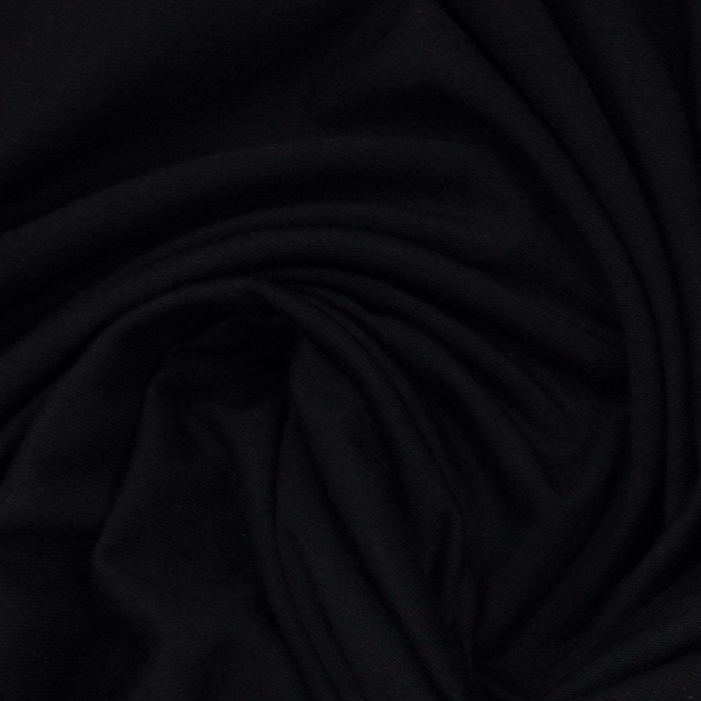Black Modal/Spandex Jersey Fabric - 265 GSM - Nature's Fabrics