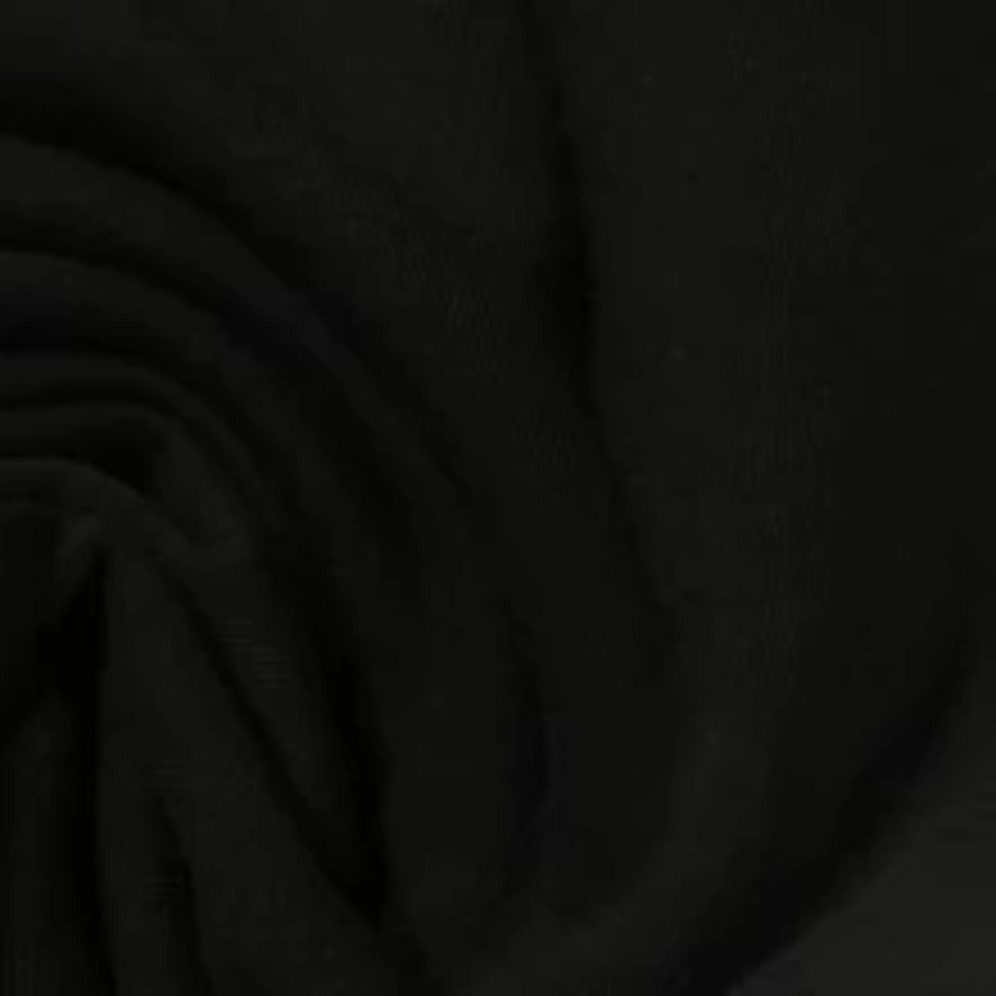 Black Organic Cotton Fleece Fabric - 300 GSM - Grown in the USA - Nature's Fabrics