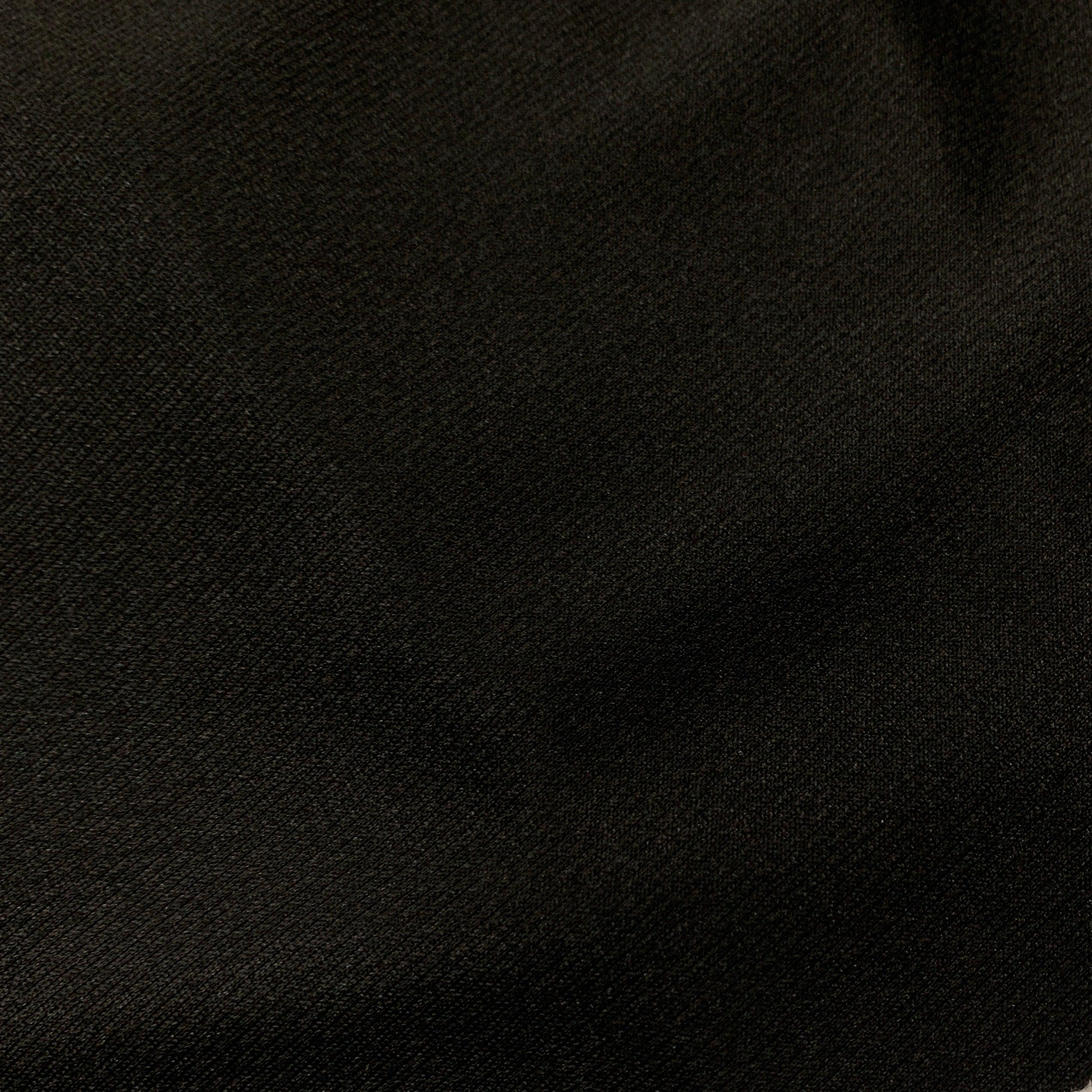 Black deals jersey fabric